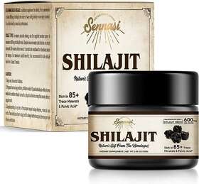 Shilajit 627121940327 Sennasi Exp 7/2025 Organic Extremely Potent 50 600mg Servings Sealed