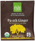 Shipping Rishi Tea Pu-erh Free Ginger 50-count