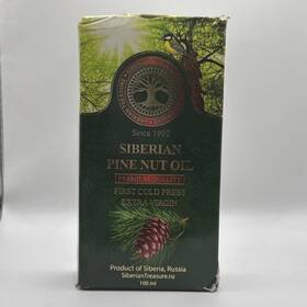 Siberian Treasure 705353500961 Pine Nut Oil 100ml Exp 9/25 New Free Shipping