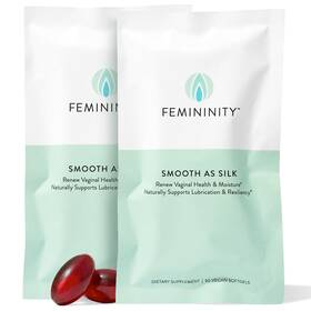Sibu 858180002037 Femininity Smooth As Silk 60-day Refill For Vaginal 60 Count Pack Of 2 Red