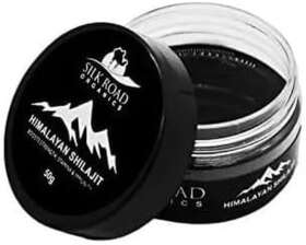 Semi-liquid-50 Silk Road Organics Pure Himalayan Shilajit 50 Gm With Fulvic Acid And 84 Trace Minerals For Meta