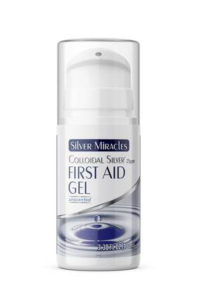 Silver Miracles 860009645028 - Colloidal First Aid Gel 3.38 Ounce Pack Of 1