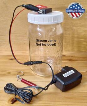 1004.1 Simple Health Products Colloidal Silver Generator Variable Size 14-4 Ga. 99.99%