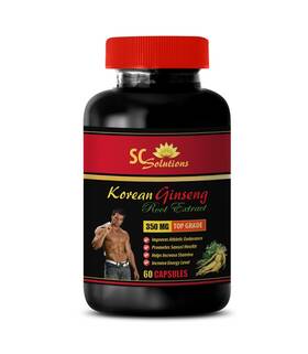 Skin Care Solutions 613583765473 Weight Loss Supplements - Korean Ginseng Root Panax Extract 1 Bot