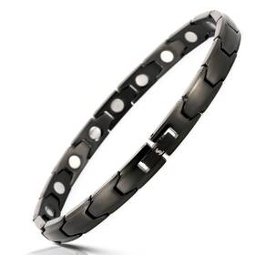 Smarter Lifestyle 855520008032 Elegant Titanium Magnetic Bracelet For Women - Adjustable Length Wit