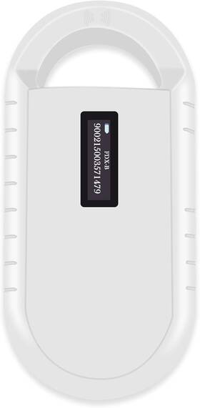 Pt160 Smoostart Microchip Scanner 12 6 1.5cm White