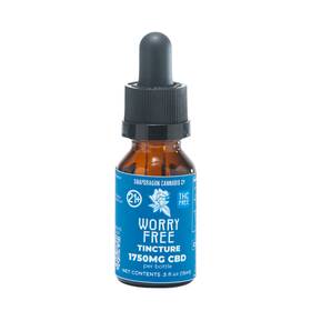 Snapdragon 800176291932 Worry-free Oil Drops 1750mg 15ml Natural Broad Spectrum Extract