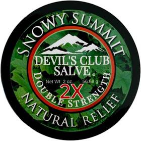 B07t57tk91 Snowy Summit Devils Club Salve 2x - Handmade All-natural Double Strength Muscle Rub Pot