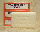 Soap Vegetable 3 Lot Tree Based Bar Pack Body Oil Tea Acne Antifungal Hand