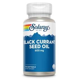 Solaray 076280008326 Black Currant Seed Oil 600 Mg - 1 Count Pack Of 90 No Color