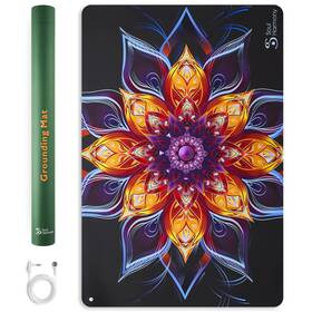 X35.4 Soulharmony 860011439592 Earthing Mat 23.6 Inch - Colored Grounding Pad For Feet