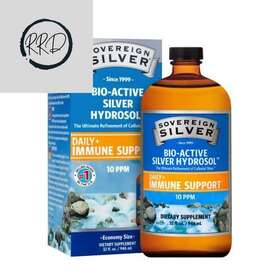 96cs10 Sovereign Silver Bio-active Hydrosol For 32 Fl Oz Pack Of 1 Brown