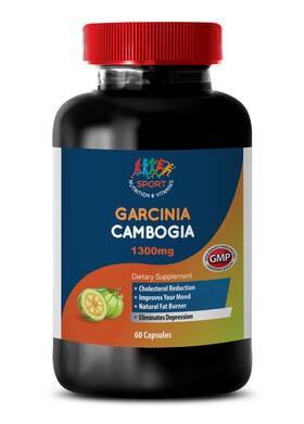 Sport Nutrition & Vitamins 618194644506 Pure Garcinia Cambogia Extract - Weight Loss Pills Metabolism Booster 1 Bot