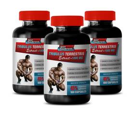 Sport Supplements 619863228522 Tribulus Capsules - Terrestris 45% Natural Testosterone 3b