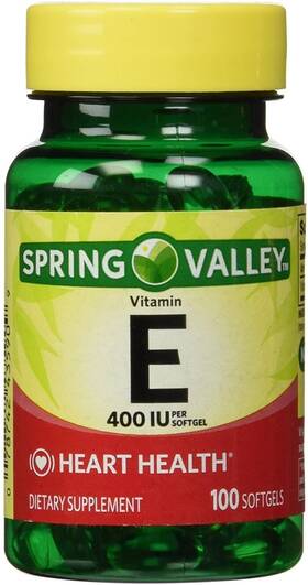 Spring Valley 078742499048 - Vitamin E 400 Iu Water Soluble 100 Count Pack Of 1