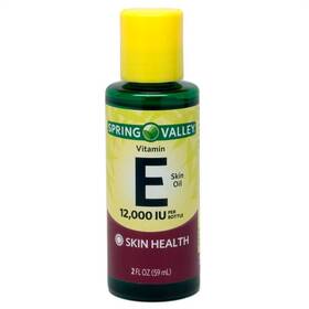 Spring Valley 789015249924 - Vitamin E Skin Oil 12000 Iu 2 Fl. Oz. Fl Oz Pack Of 1