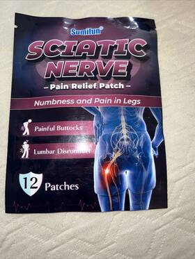 Sumifun 974817672948 Sciatic Nerve Pain Relieve Patch Numbness And In Leg - 12 Patches