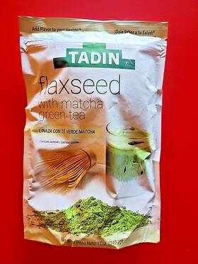 Tadin 083703701498 Flaxseed With Matcha Green Tea Linaza Con Te Verde