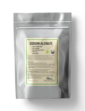 Talsen Chemicals 631978700342 Sodium Alginate 4 Oz / 113 G Pure Food Grade Powder For Thickening