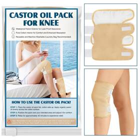 Taoscare 792671191148 2 Pack Castor Oil 1 Count Of 2pcs Wrap