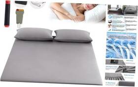 Tatos 609917008200 Grounding Sheets Fitted 90% Organic Cotton 10% Queen Gray