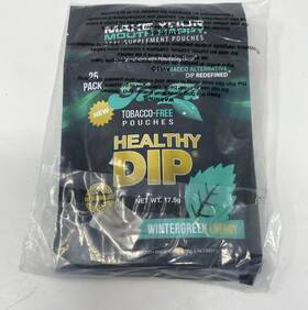 Teaza 819295011284 Herbal Energy Pouches - Wintergreen 25-count Bags 2-pack