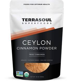 Terrasoul Superfoods 853162007260 Organic Ceylon Cinnamon Powder 16 Ounce Pack Of 1