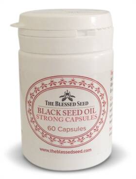 60x500g The Blessed Seed 702865951779 Strong Black Oil Capsules
