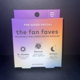 The Good Patch 850031068964 Fan Faves Set Plant-based Vegan Wellness - 3ct New