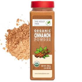 Qv-k6a5-9mil The Holly Tree Organic Cinnamon Powder 15.90 Oz - Ground Pack Of 1