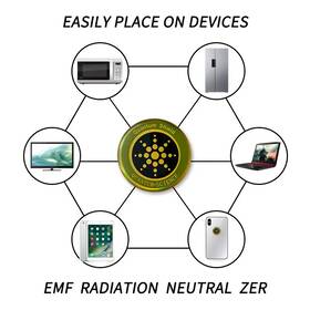 The Perfect Part 602835162849 Quantum Anti Radiation Shield 5g Emf Protection - Phones Laptops 12 Stickers