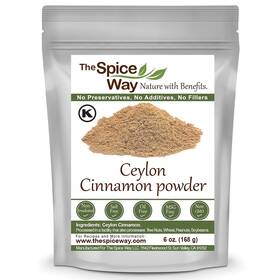 B095w63294 The Spice Way True Cinnamon Ceylon Powder - 6 Oz Ounce Pack Of 1