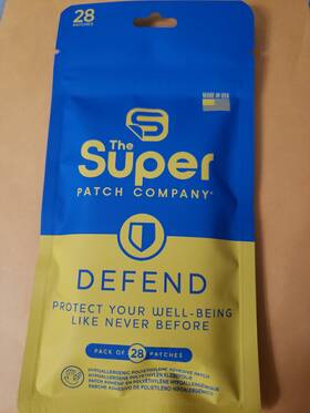 The Super Patch 669416631880 Company Defend Pack Of 28 Patches Inch Protect Your Well-being