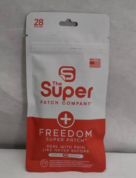 The Super Patch Company 669416631941 Freedom Deal With Pain 28 Patches