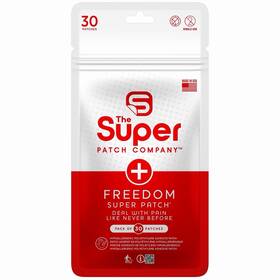 The Super Patch Company 727252857830 Freedom Natural Pain Relief 30 Patches New