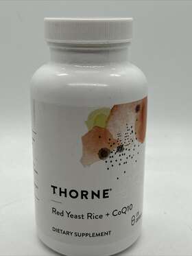 Thorne Research 693749751045 Choleast Red Yeast Rice Coq 10 - 120 Capsules. Exp 10/24