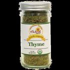 Thyme-1.5 Organic Thyme Jar Herbal Dried Chopped Oz Pure