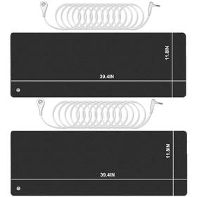 Tingmhua 797430638841 2pcs Grounding Mat With 15ft Cables For Computer Foot Bed G