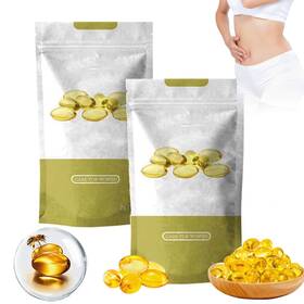2465129738 Tqiuh Tender Natural Capsules Guruas Bee Venom Ginger Oil Toxin 2pcs