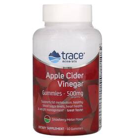 Tmr-00565 Trace Minerals Research Apple Cider Vinegar Gummies Strawberry Melon Flavor