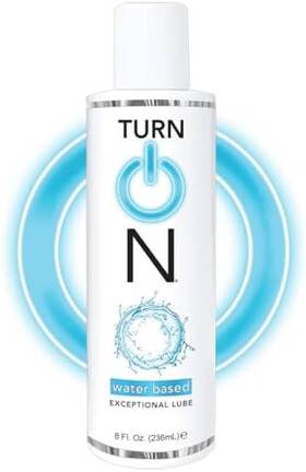 56004 Trigg Laboratories Inc Turn On Water-based Premium Personal Lubricant 8 Oz Hypoallergenic