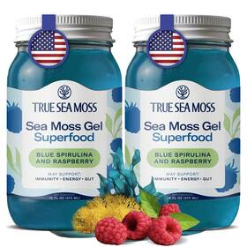 Trueseamoss 061033691387 Sea Moss Gel Made In Usa Wildcrafted Seamoss Fresh Fruits And S