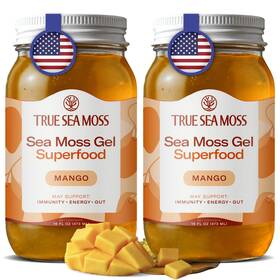 Trueseamoss 061033692674 Sea Moss Gel Made In Usa Wildcrafted Seamoss Fresh Fruits And S