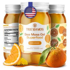 Trueseamoss 061033692926 Sea Moss Gel Made In Usa Wildcrafted Seamoss Fresh Fruits And S