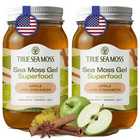 Trueseamoss 065006235950 Sea Moss Gel Made In Usa Wildcrafted Seamoss Fresh Fruits And S