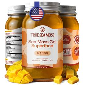 Tsm-1021-mp1 Trueseamoss Sea Moss Gel Made In Usa Wildcrafted Seamoss Fresh Fruits And S