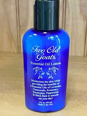 Two Old Goats Ael-2oz 2 Oz Lotion Essential Oil Arthritis Fibromyalgia Body Moisturizer