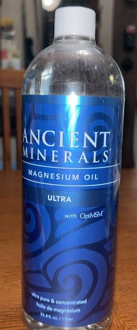 Ultra 853956003935 New Ancient Minerals Magnesium Oil 1l With Msm Sealed