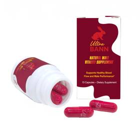 Ubn15 Ultra Bann Mens Performance 1 Cap 2 Days Premium 30-day Formula 40