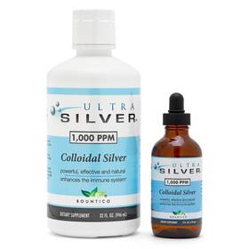 Ultra Silver 856799001113 Colloidal 1 000 Ppm 32 Oz Fl Pack Of